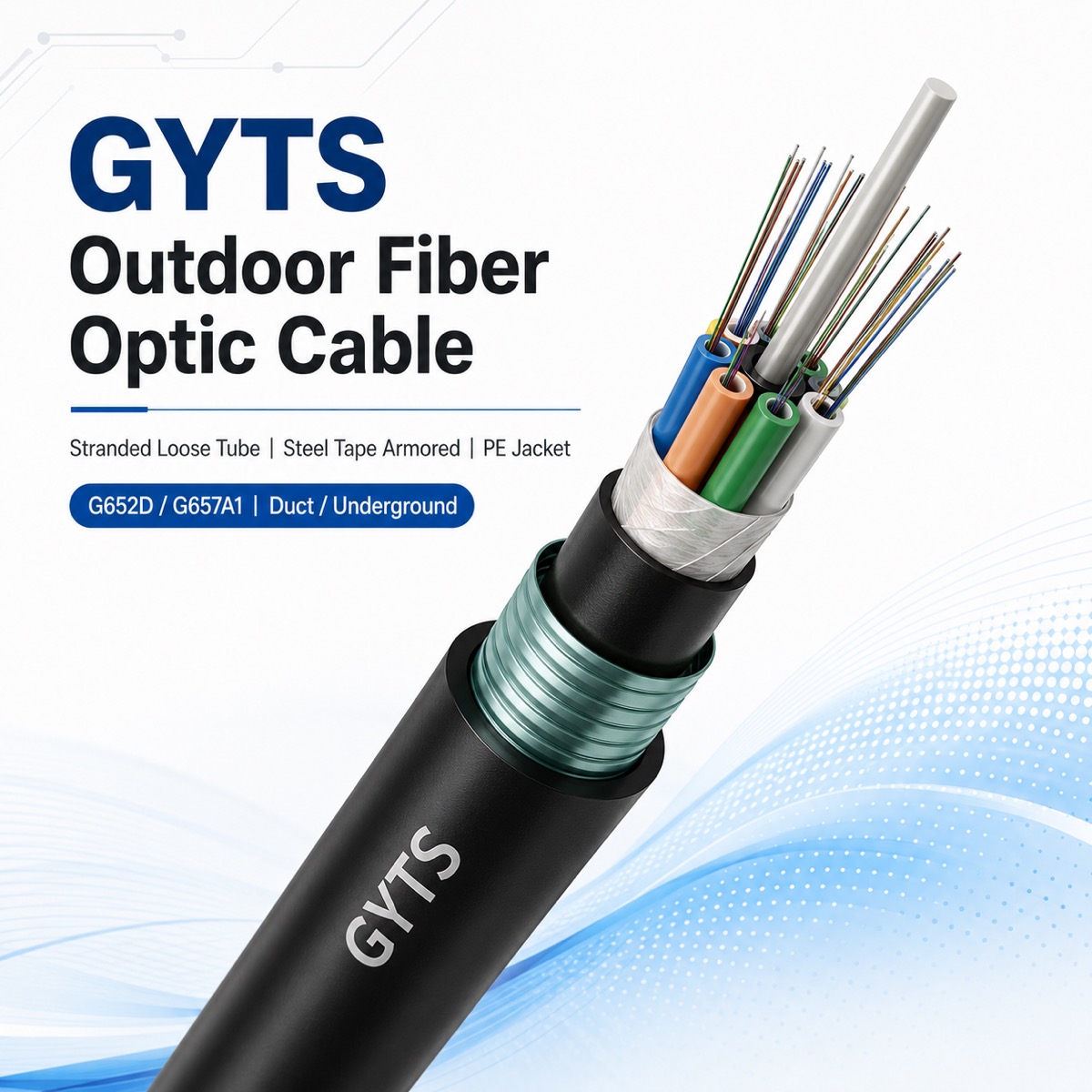 GYTS Outdoor Fiber Optic Cable